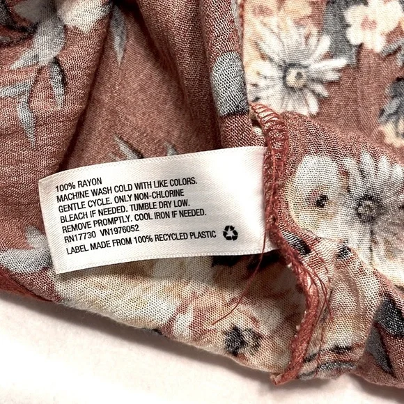 Xhiliration Floral Maxi Dress - Picture 5 of 5